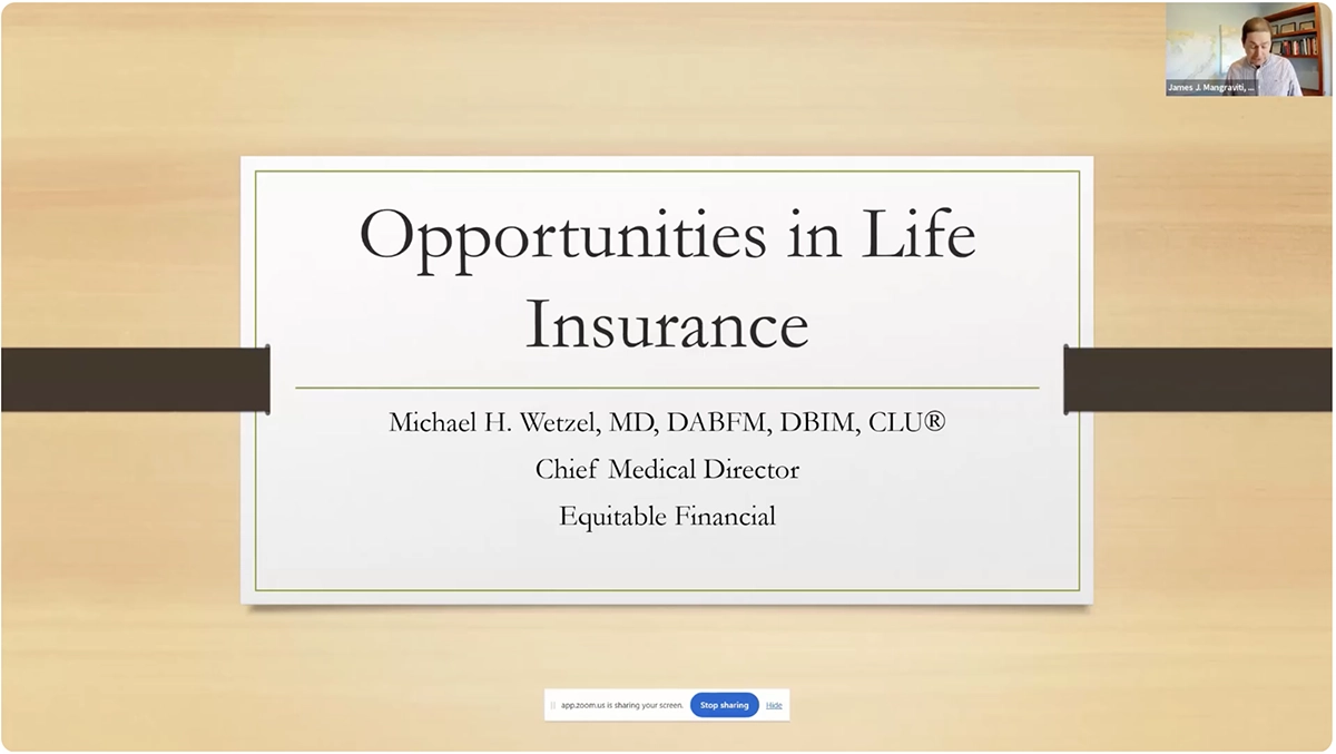 Featured image for “Video: Non-Clinical Career Opportunities for Physicians in Life Insurance”